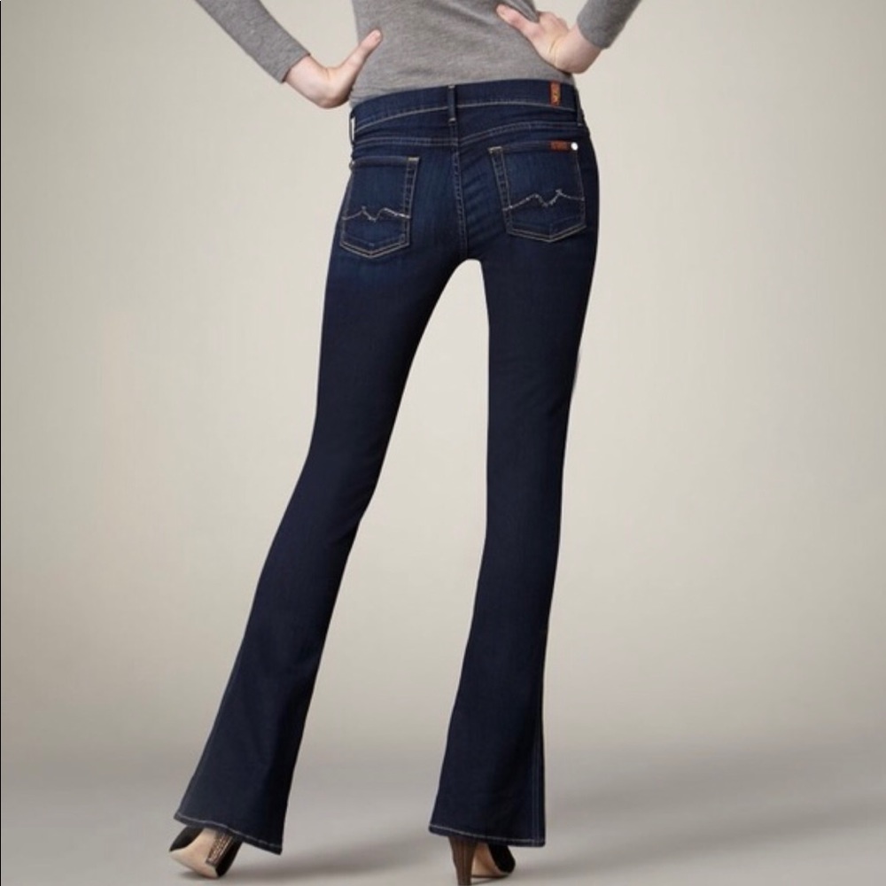7 For All Mankind “Kaylie” w/ crystal pocket